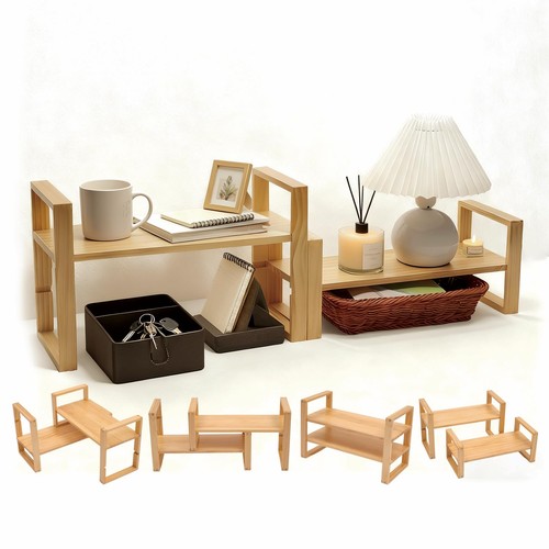 Desk shelf 100 solid - 100%, wood