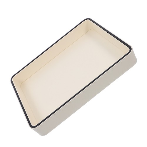 Rectangular desk organizer - pu,