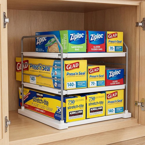 Tier cabinet organizer - tier,
