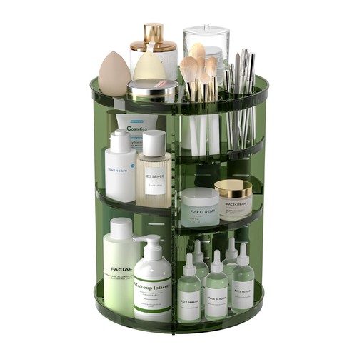 Rotating makeup organizer - makeup,