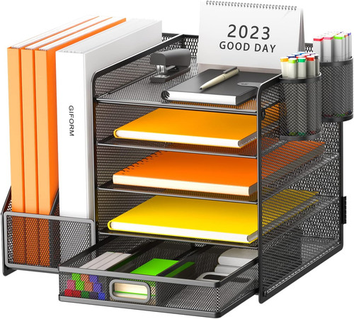 Desk organiser with - desk,