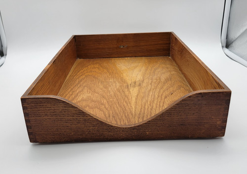 Vtg globe wernicke - wooden, desk