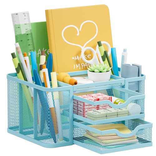 Mesh desk organizer pen - mesh,