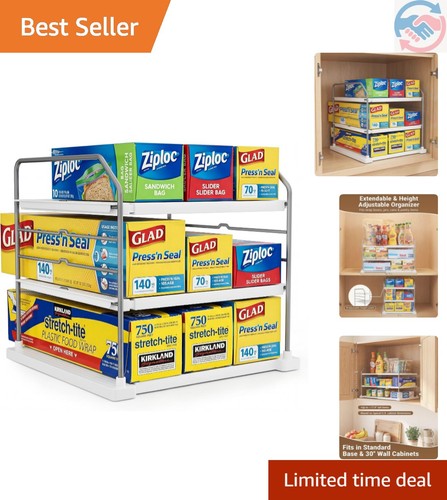 Extendable tier kitchen - 3-tier,