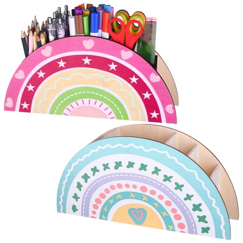 Pcs rainbow pencil holder - 2,
