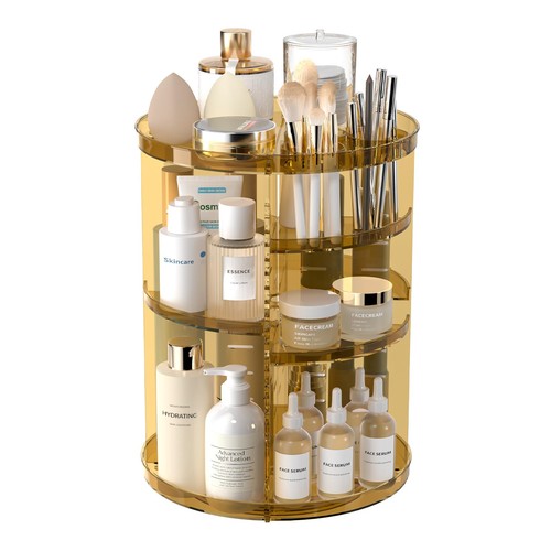 Rotating makeup organizer diy - rotating, organizer,