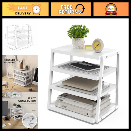 Tier desktop shelf organizer - desktop,