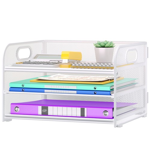Tier paper organizer with - 3,