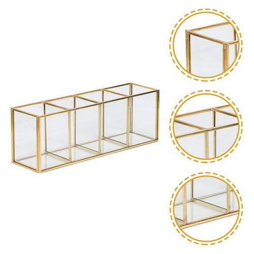 Makeup organiser corner trays - organiser,