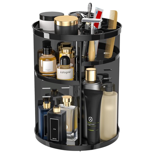 Rotating makeup organizer for - organizer,
